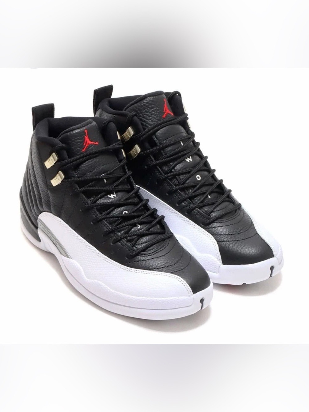 Nike Air Jordan 12 retro mens mid playoff sneakers size 7y/ 7